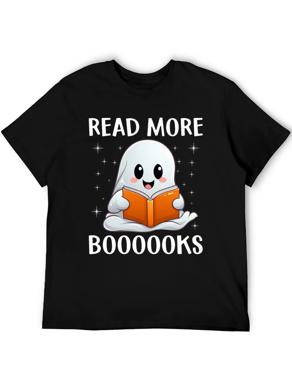 Read More Booooks Halloween Ghost T-Shirt