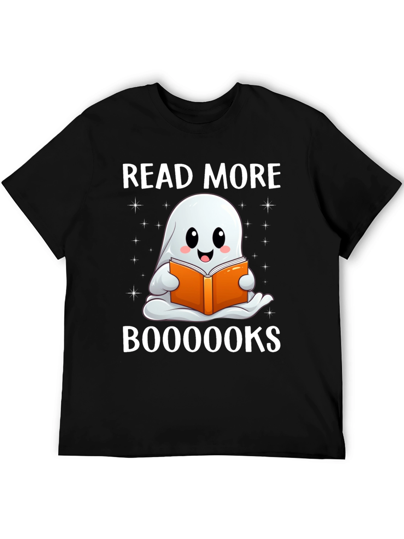 Read More Booooks Halloween Ghost T-Shirt