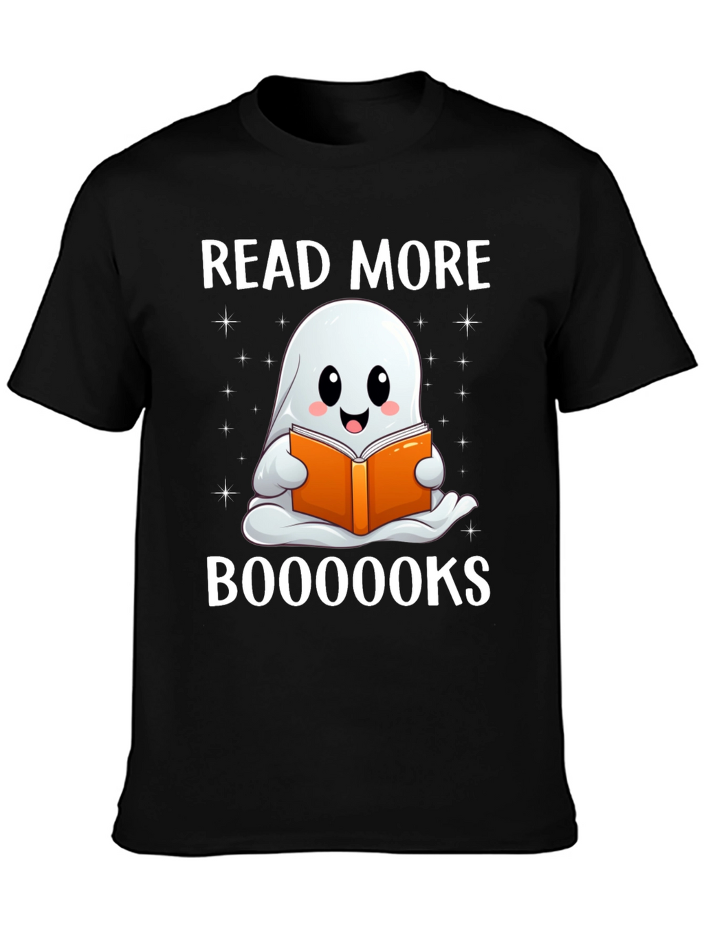 Read More Booooks Halloween Ghost T-Shirt