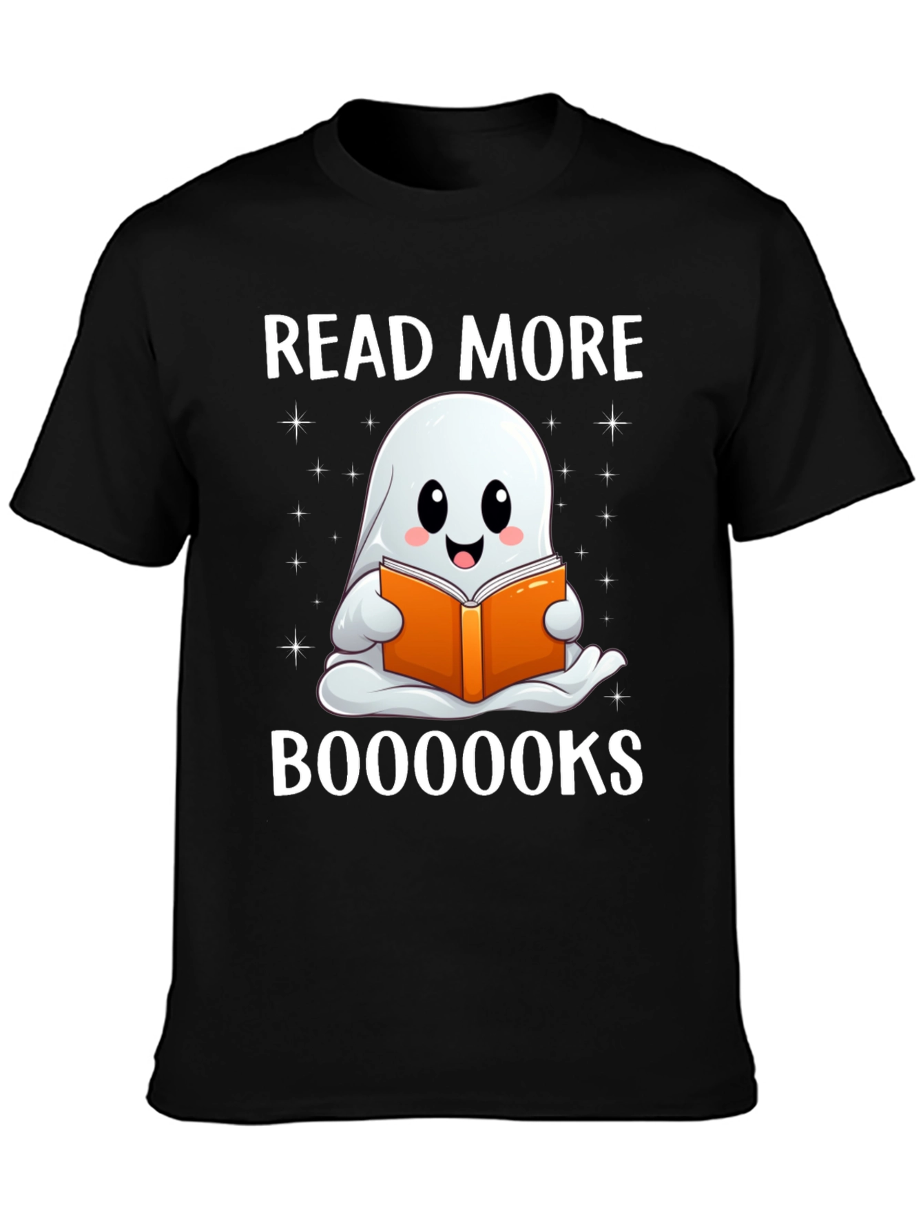 Read More Booooks Halloween Ghost T-Shirt