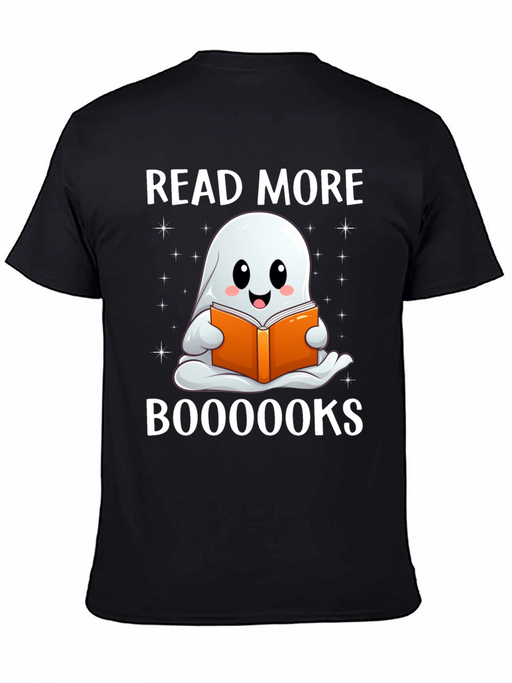 Read More Booooks Halloween Ghost T-Shirt
