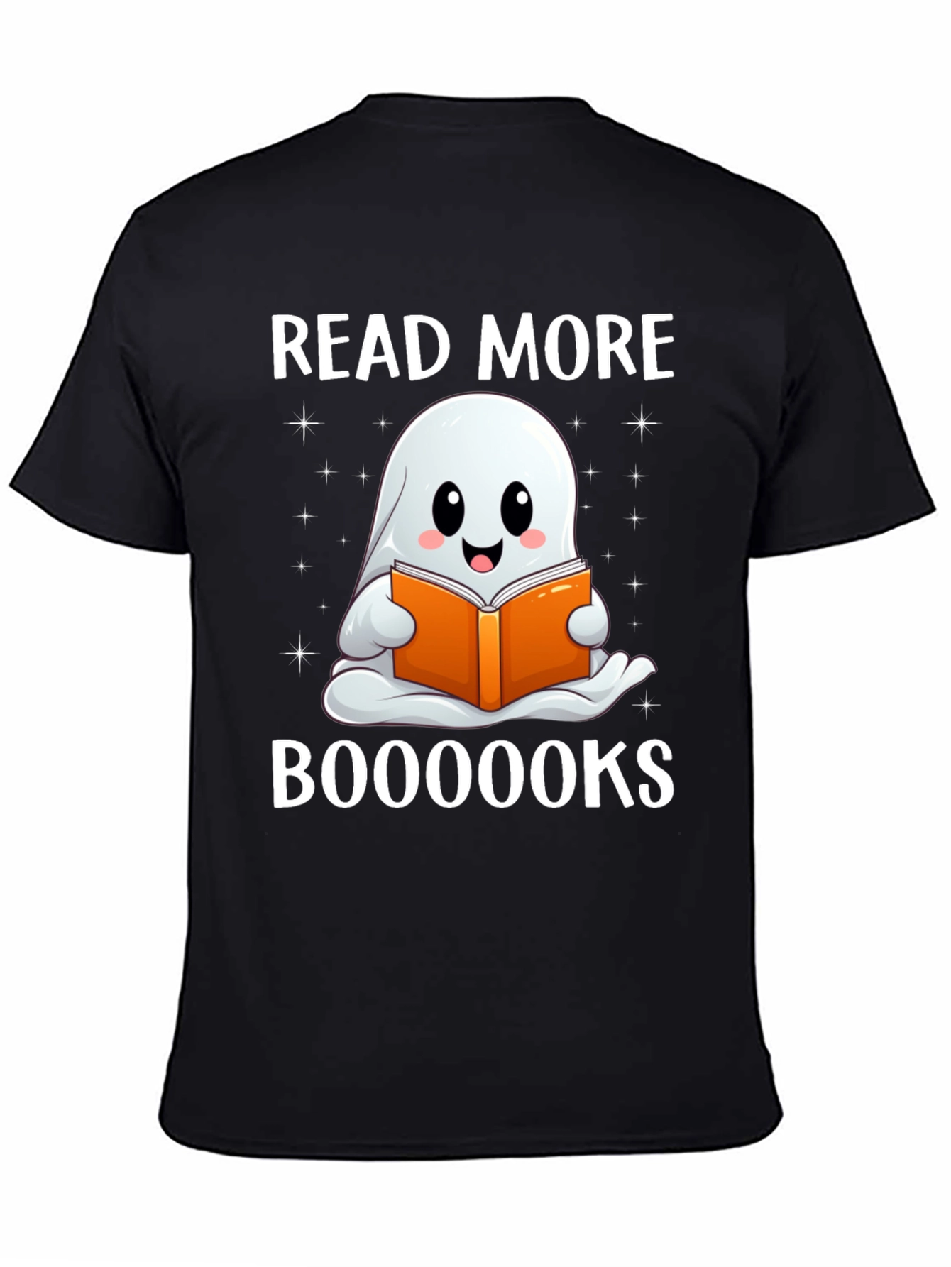 Read More Booooks Halloween Ghost T-Shirt