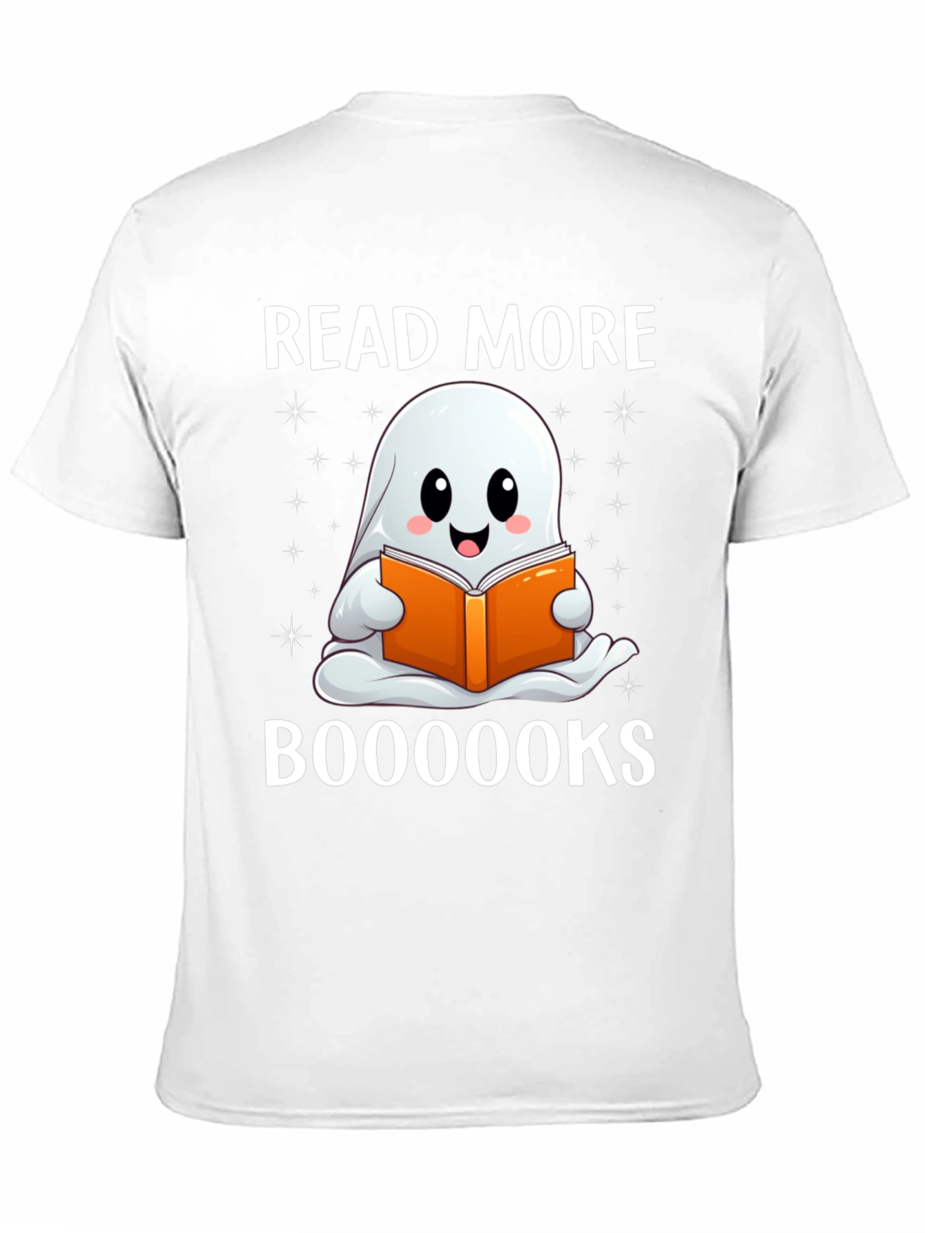 Read More Booooks Halloween Ghost T-Shirt