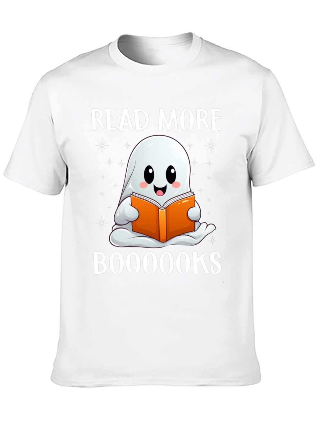 Read More Booooks Halloween Ghost T-Shirt