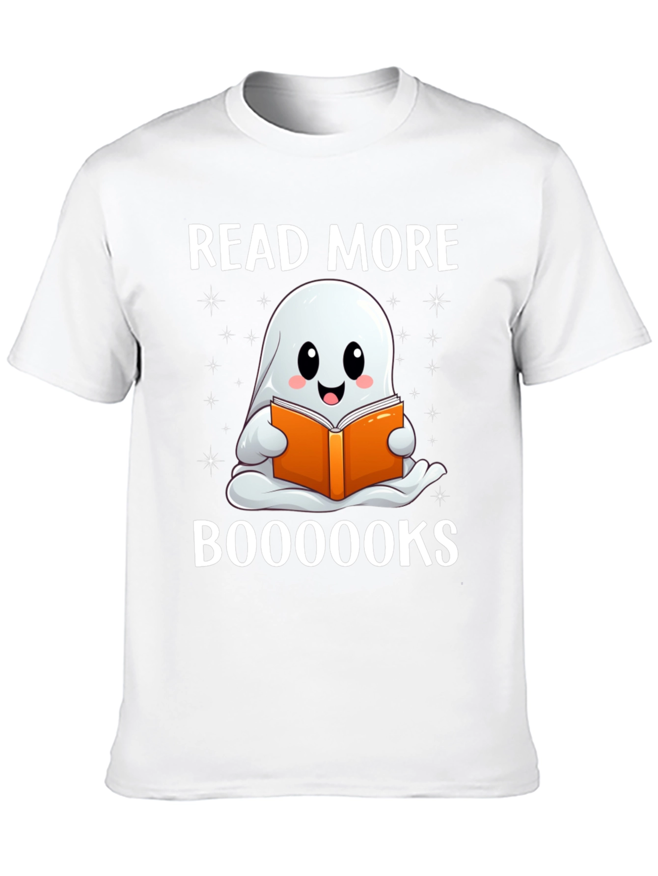 Read More Booooks Halloween Ghost T-Shirt