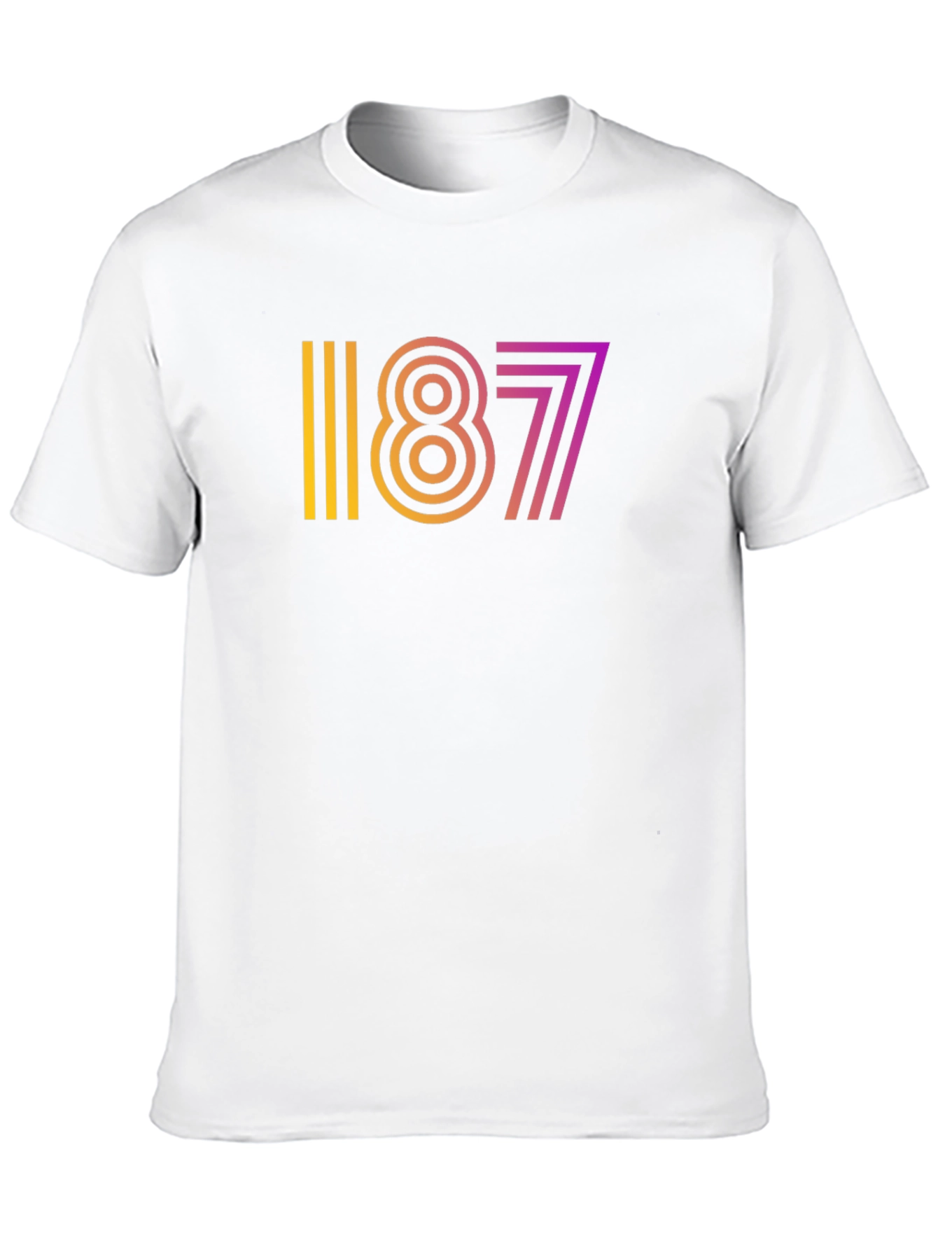 Retro Gradient 1877 Graphic Tee