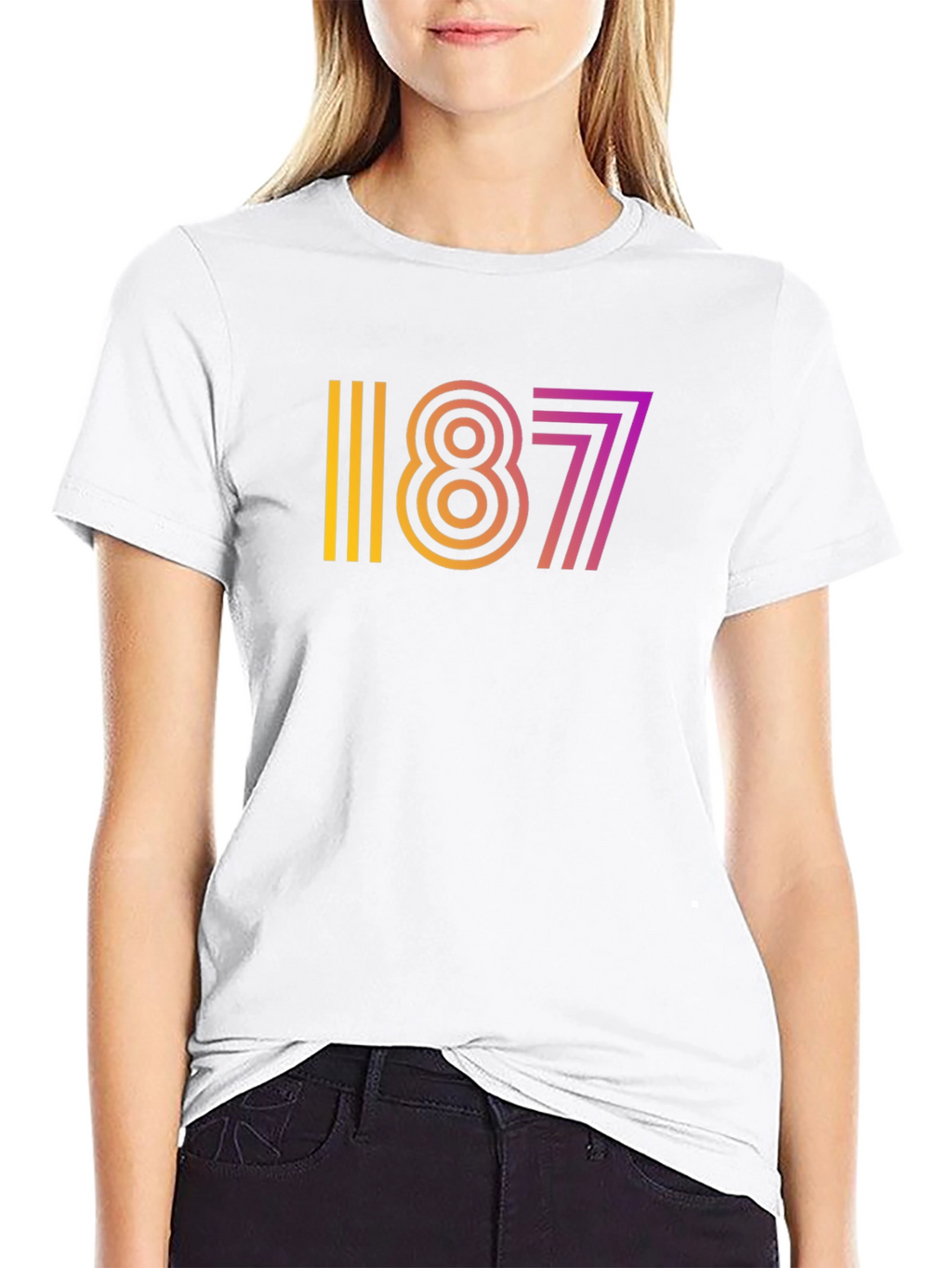 Retro Gradient 1877 Graphic Tee
