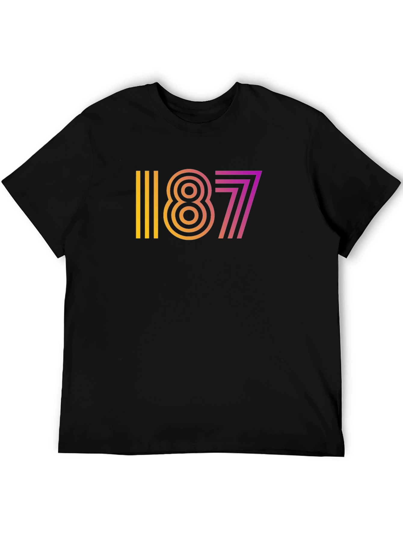 Retro Gradient 1877 Graphic Tee