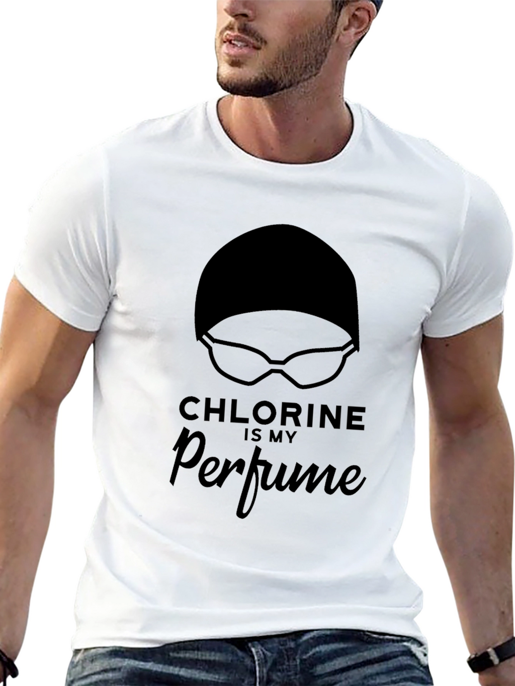 Chlorine is My Perfume Swimmers T-Shirt