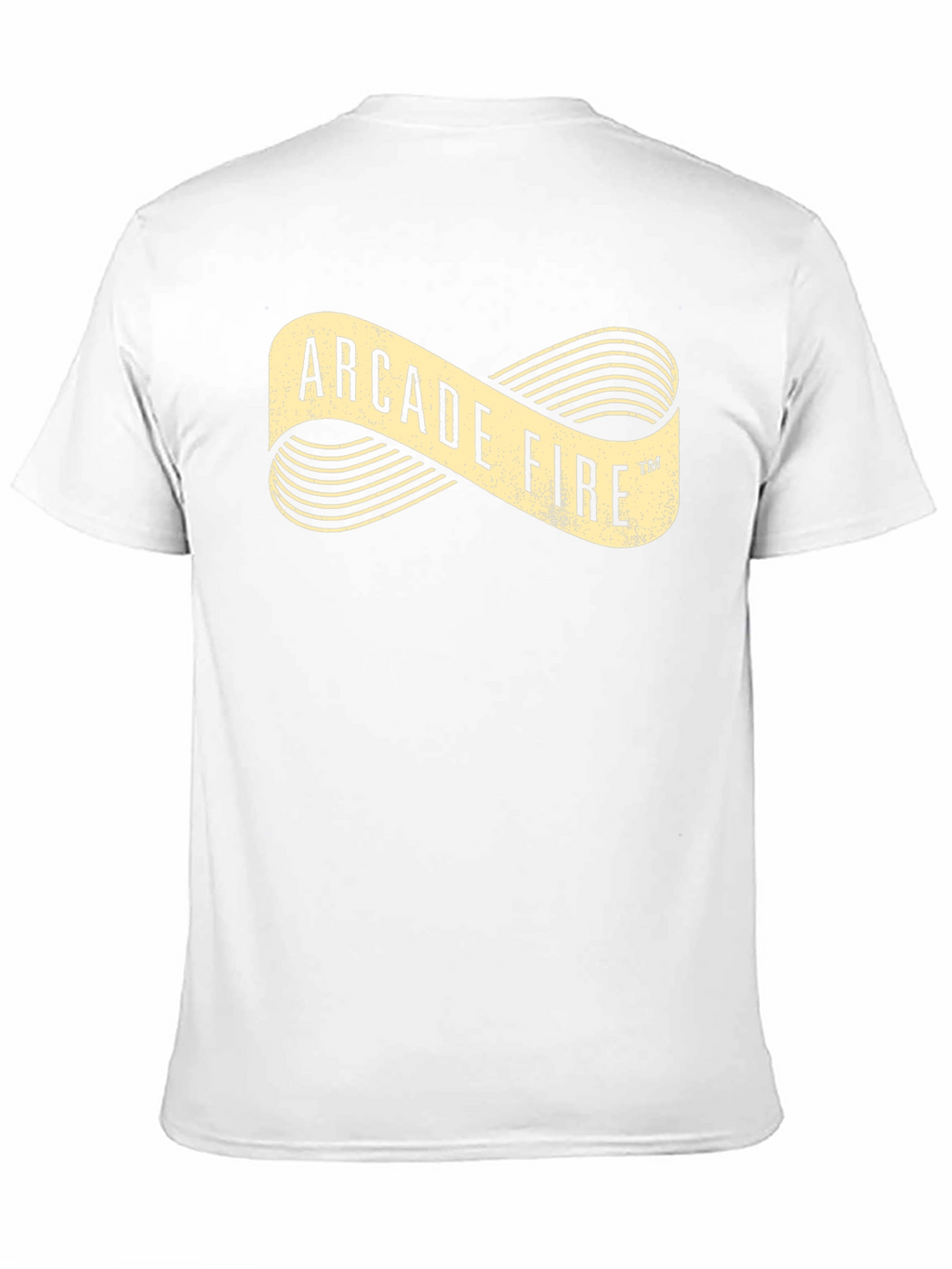 Arcade Fire Graphic Print Black T-Shirt