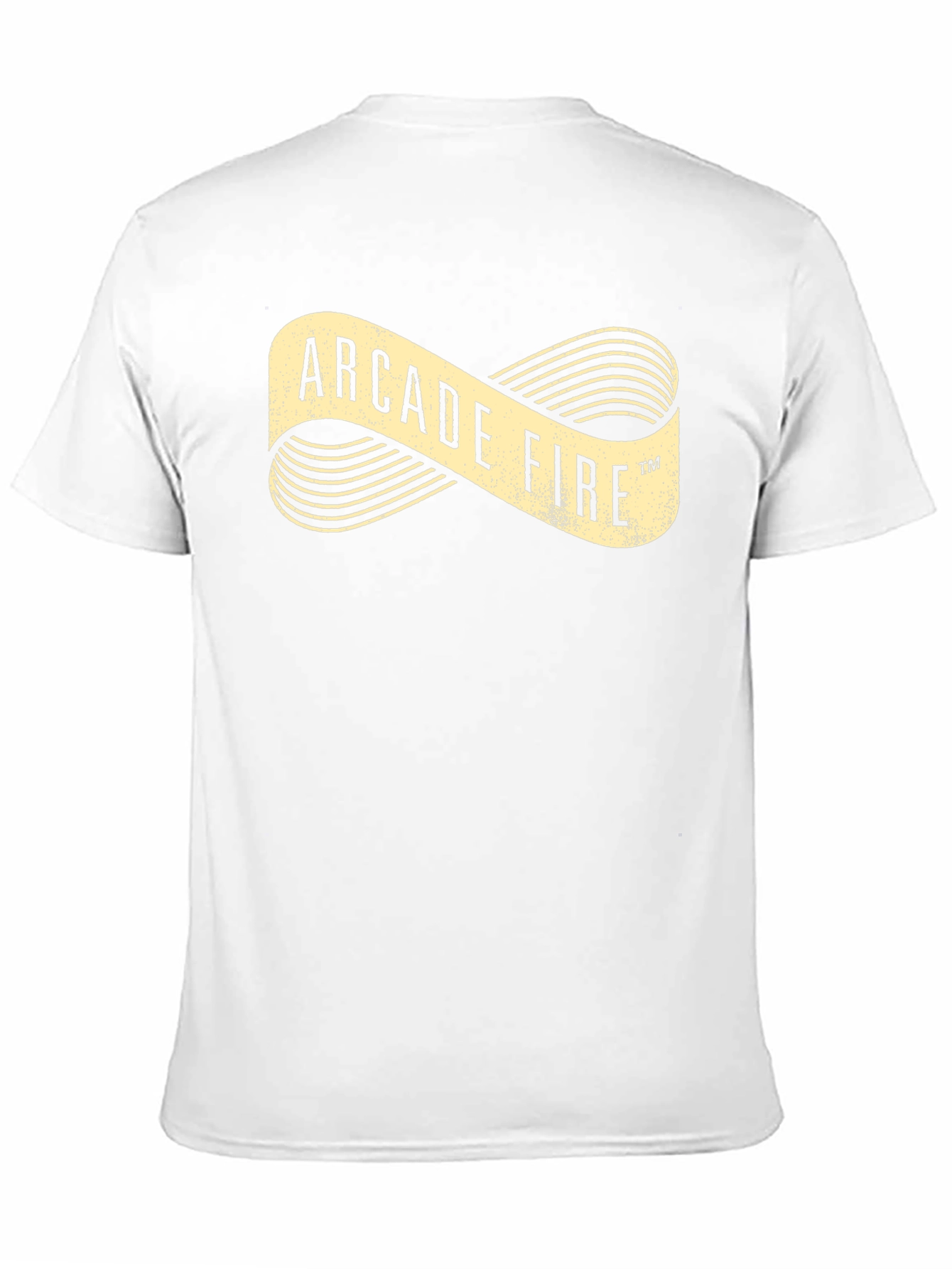 Arcade Fire Graphic Print Black T-Shirt