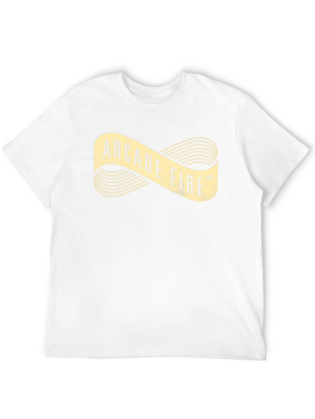 Arcade Fire Graphic Print Black T-Shirt