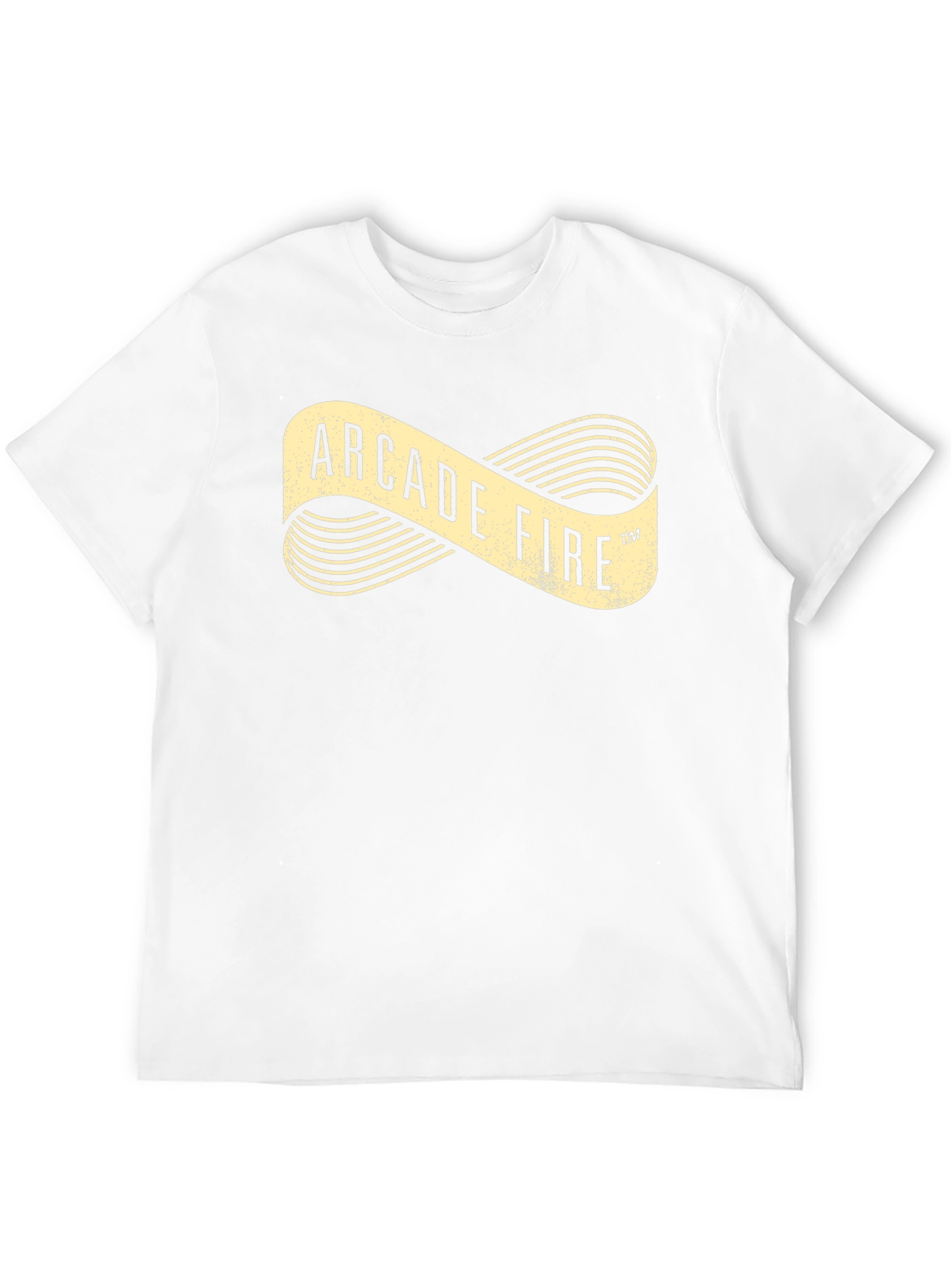 Arcade Fire Graphic Print Black T-Shirt
