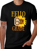 Hello 6th Grade Sunflower T-Shirt