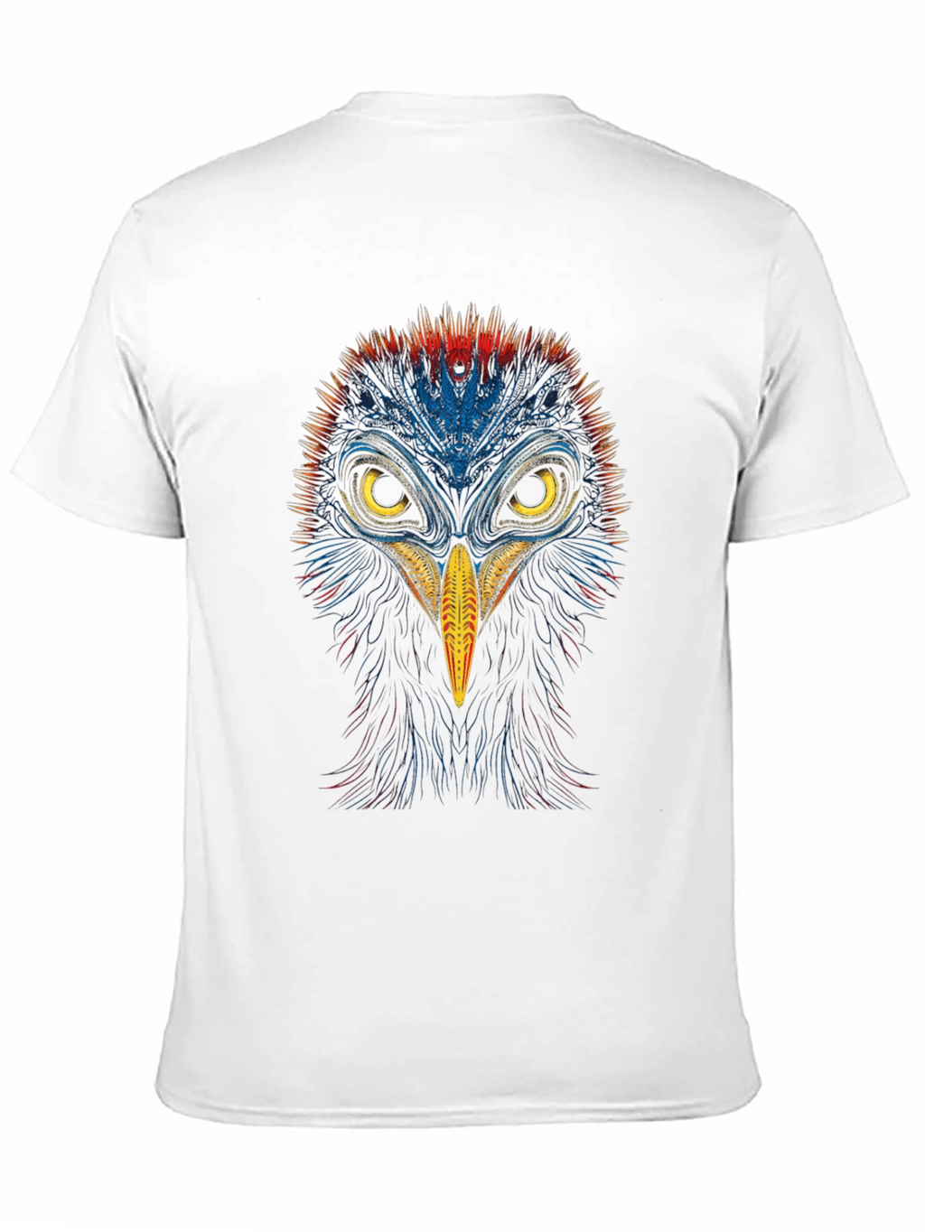 Vibrant Bird Graphic Tee - Bold & Unique Design