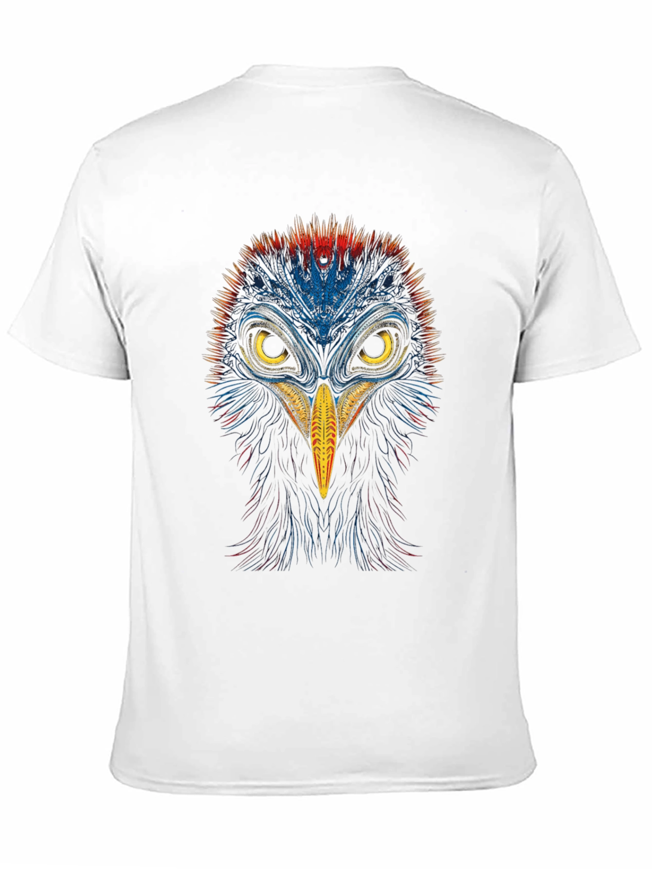 Vibrant Bird Graphic Tee - Bold & Unique Design