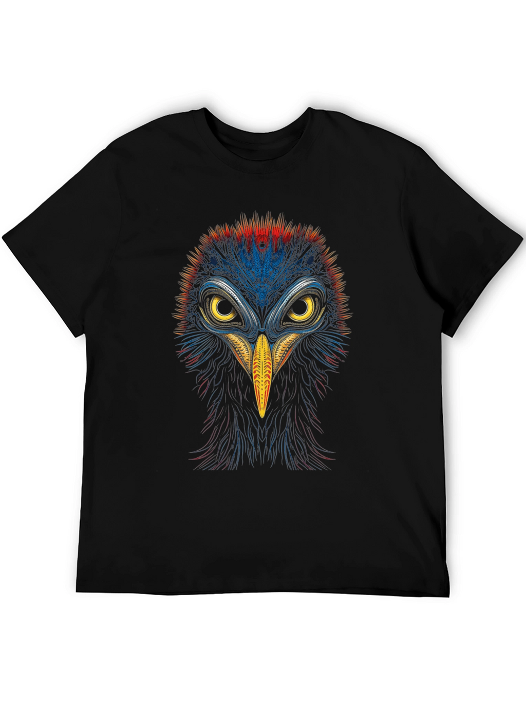 Vibrant Bird Graphic Tee - Bold & Unique Design