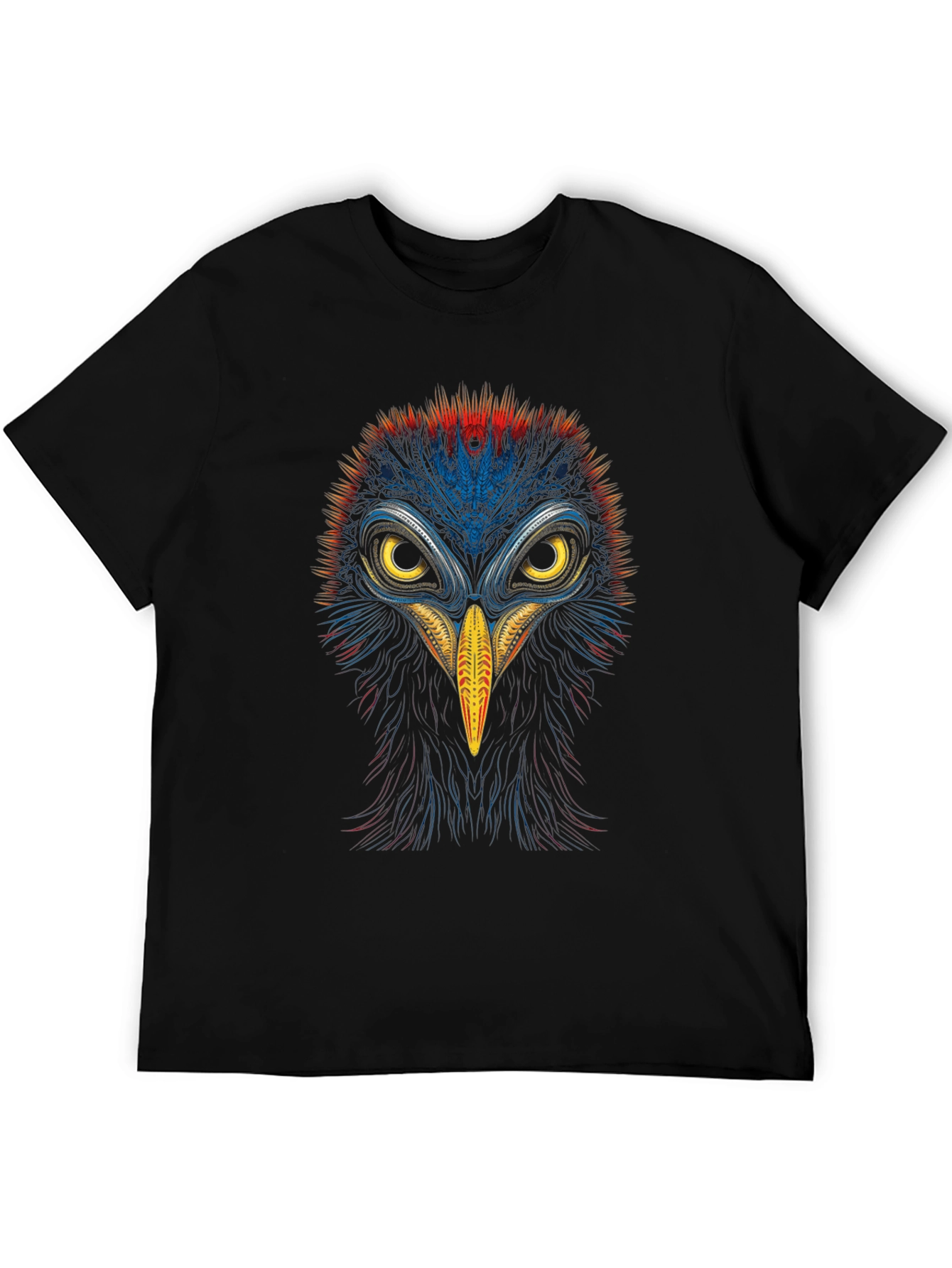 Vibrant Bird Graphic Tee - Bold & Unique Design