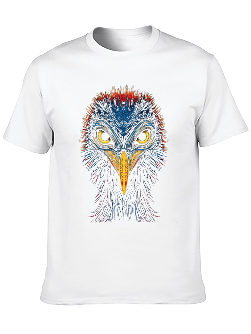 Vibrant Bird Graphic Tee - Bold & Unique Design