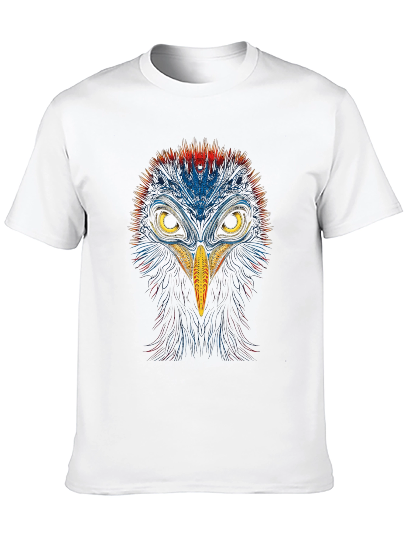 Vibrant Bird Graphic Tee - Bold & Unique Design