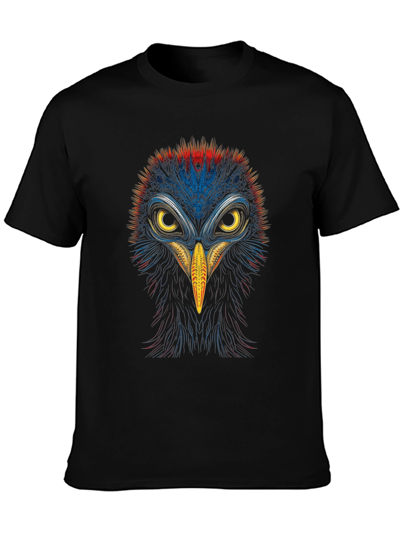Vibrant Bird Graphic Tee - Bold & Unique Design