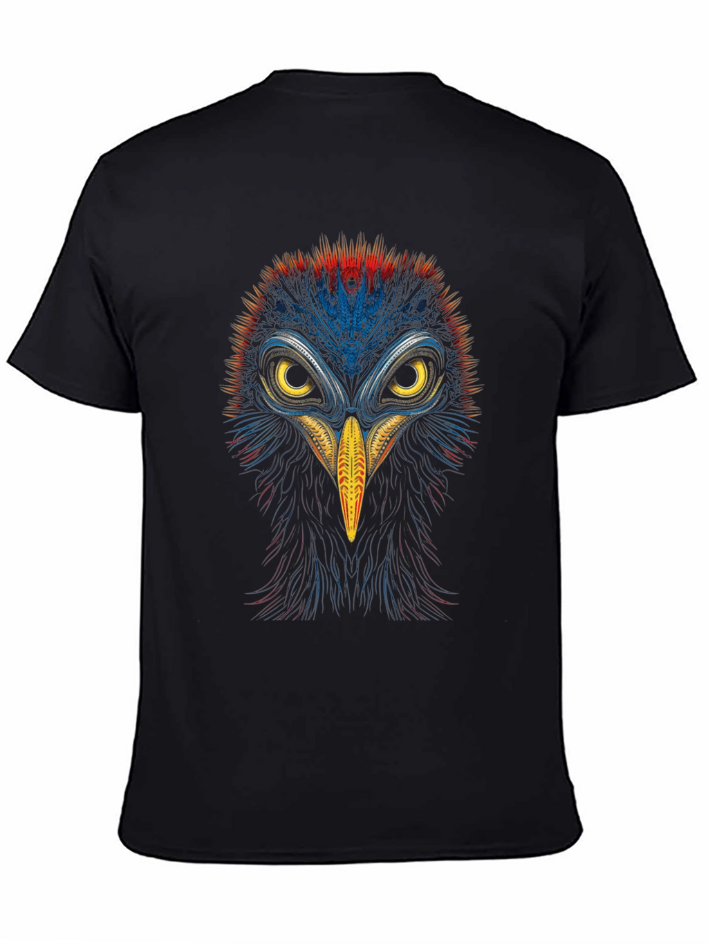 Vibrant Bird Graphic Tee - Bold & Unique Design