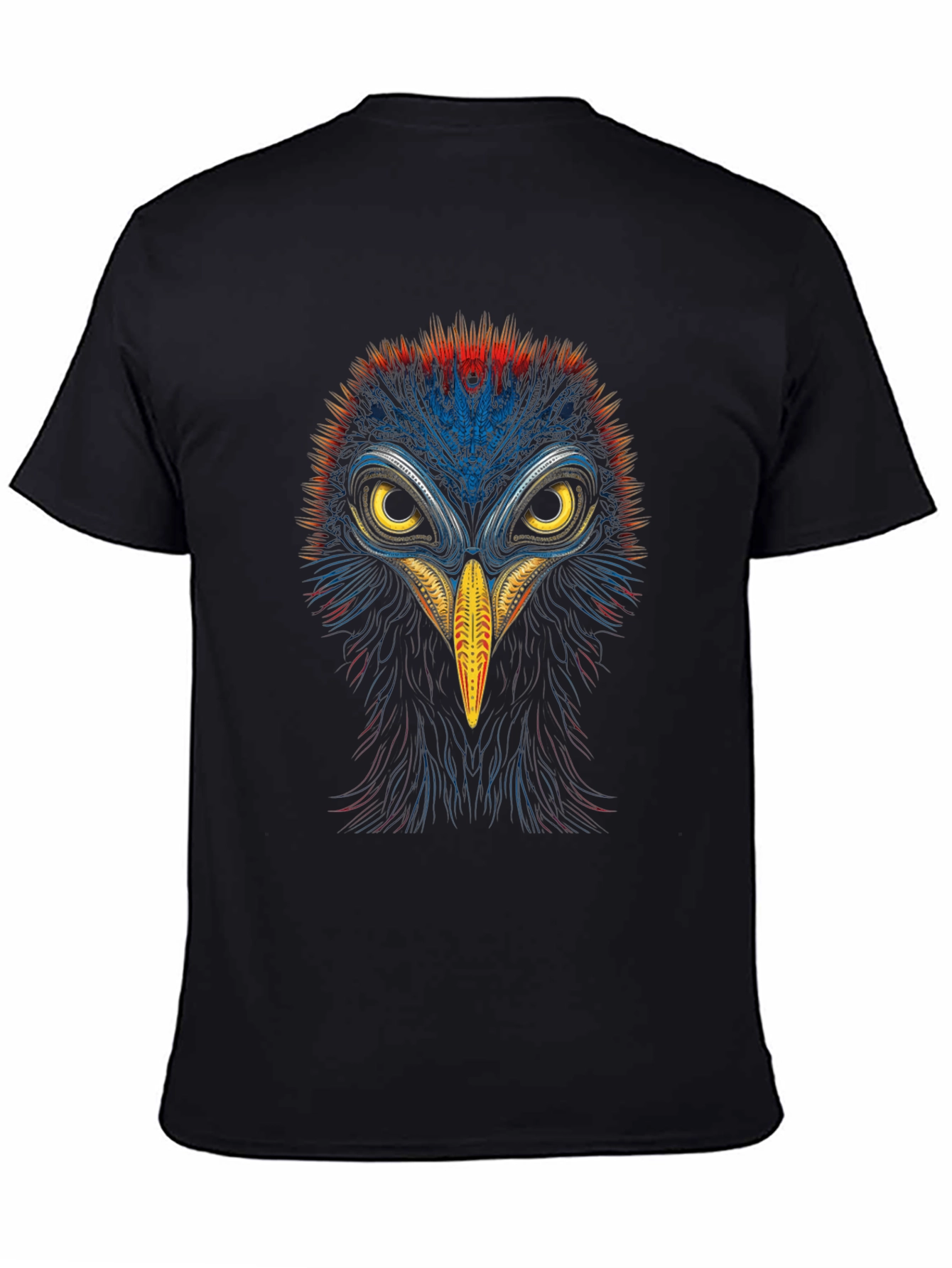 Vibrant Bird Graphic Tee - Bold & Unique Design