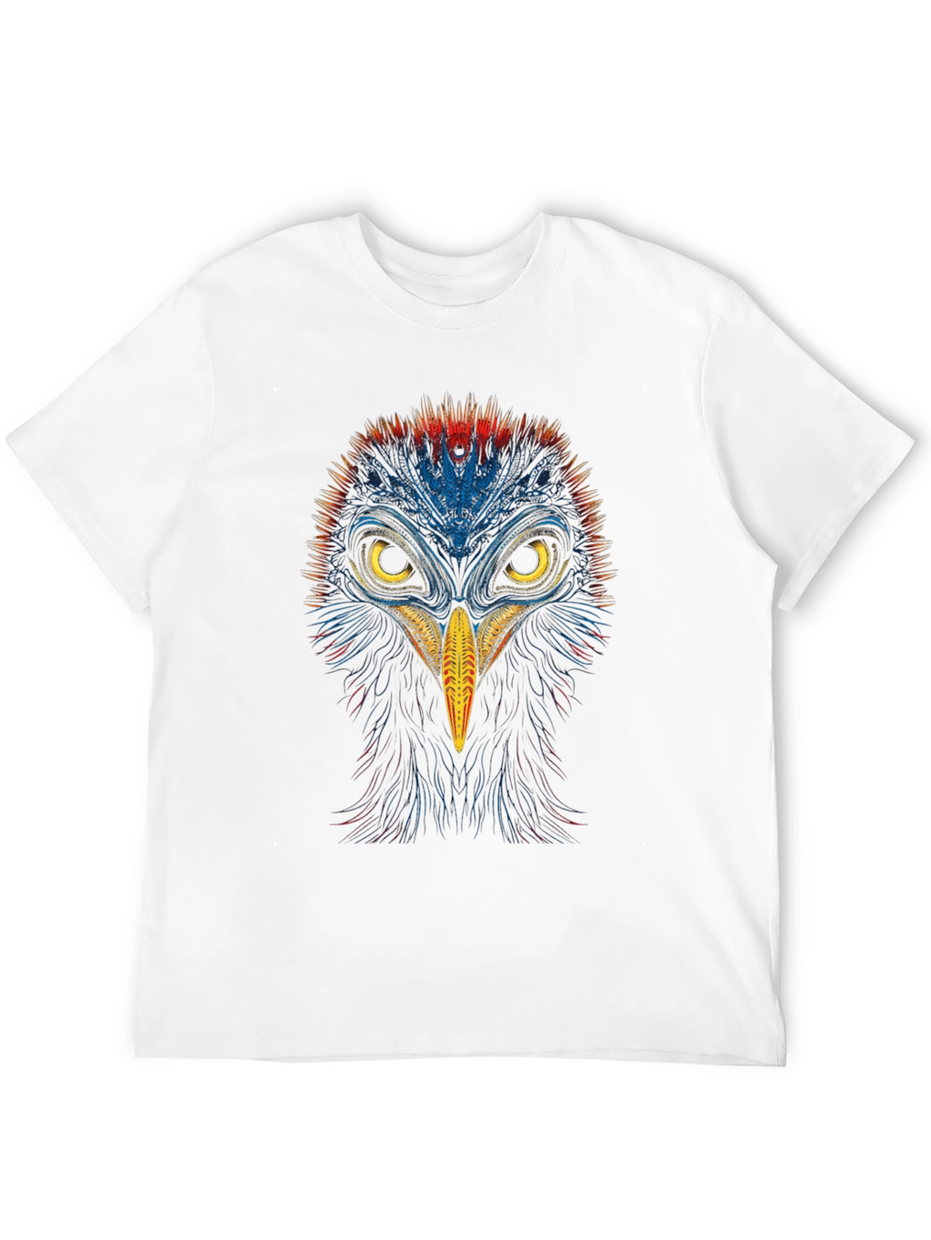 Vibrant Bird Graphic Tee - Bold & Unique Design