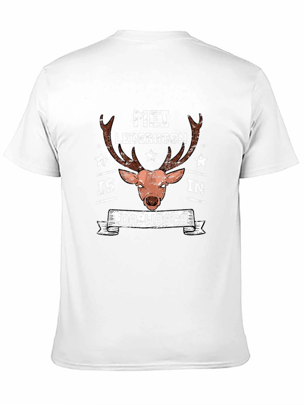 Mei Lederhosn In Da Wasch Deer T-Shirt