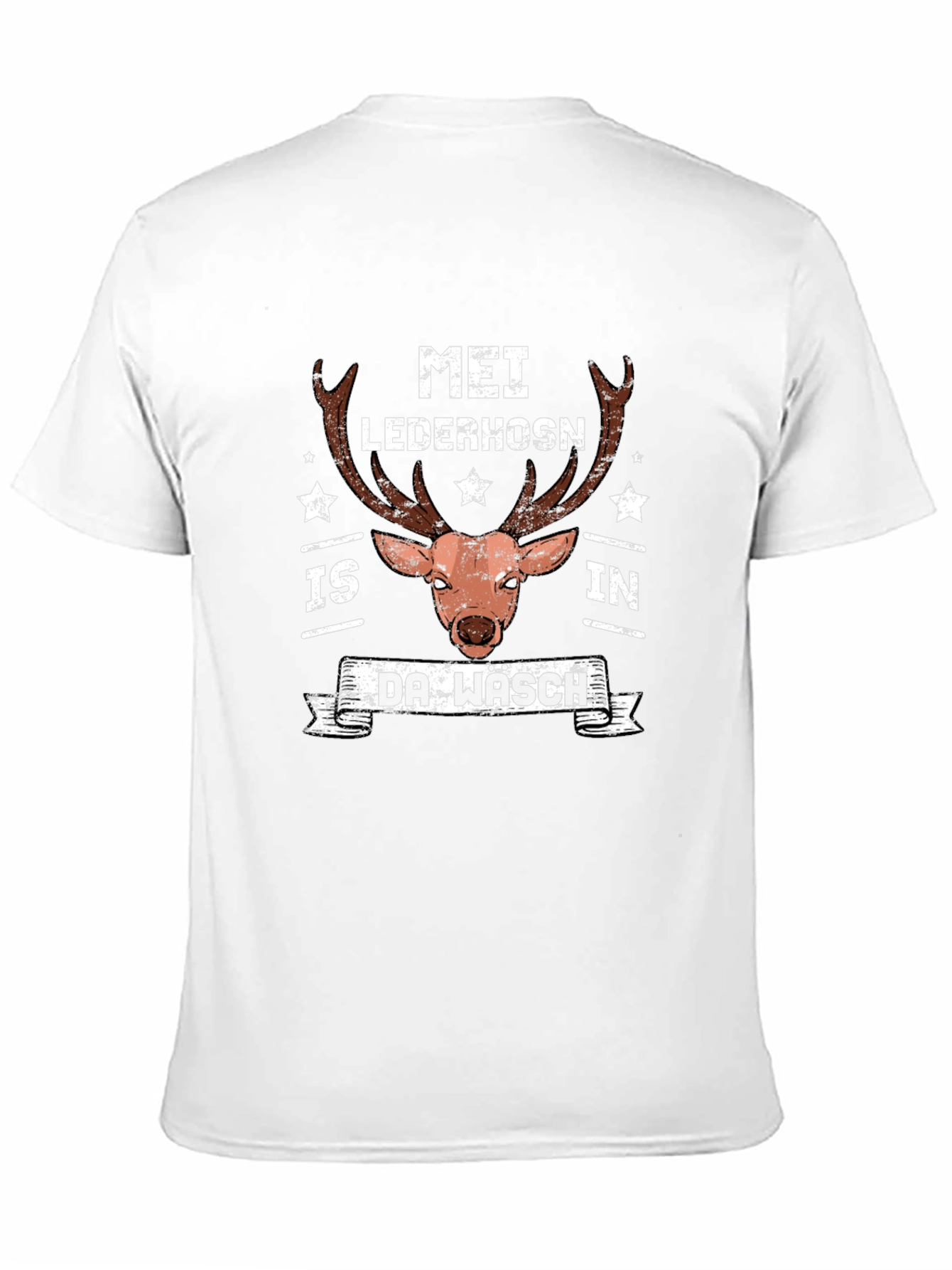Mei Lederhosn In Da Wasch Deer T-Shirt