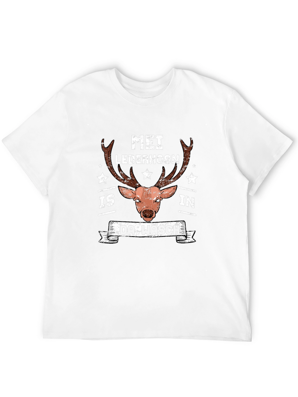 Mei Lederhosn In Da Wasch Deer T-Shirt