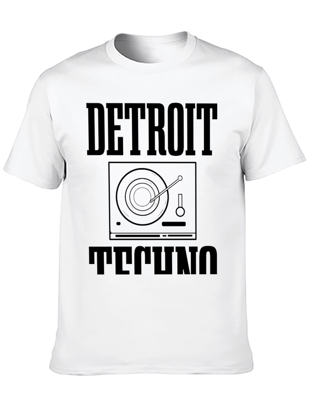 Detroit Techno T-Shirt - DJ Music Tee