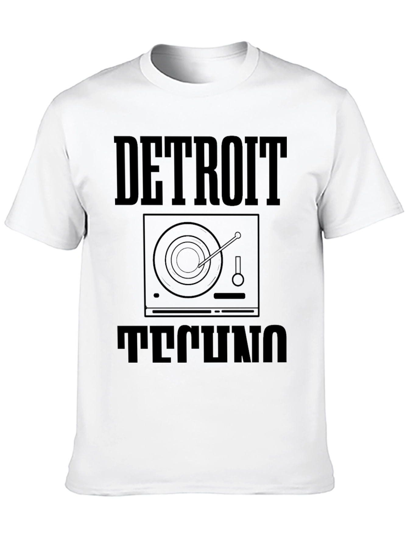 Detroit Techno T-Shirt - DJ Music Tee