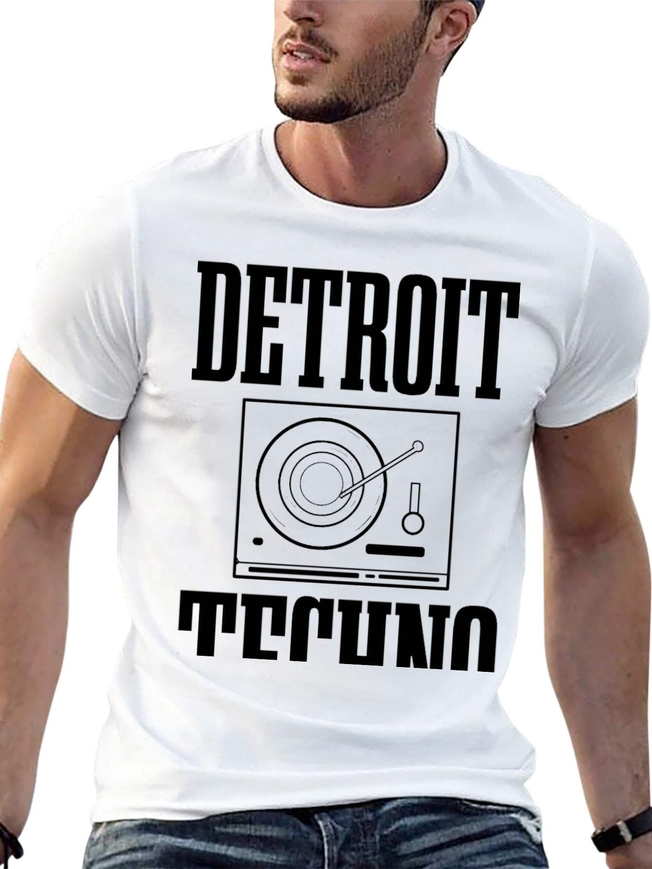 Detroit Techno T-Shirt - DJ Music Tee