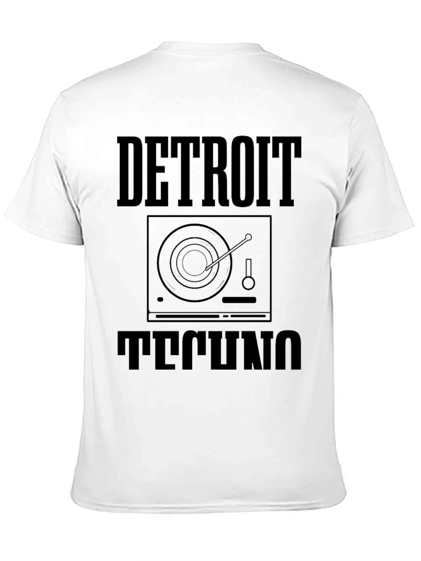 Detroit Techno T-Shirt - DJ Music Tee