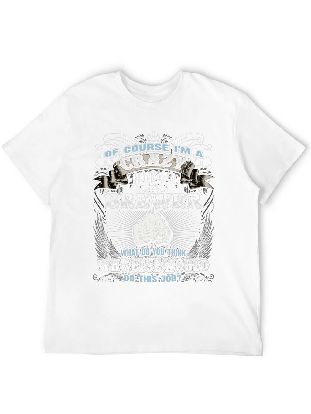 Crazy Brewer Graphic Tee - Unique Design