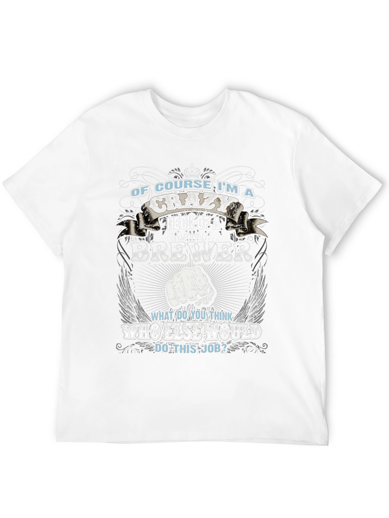 Crazy Brewer Graphic Tee - Unique Design
