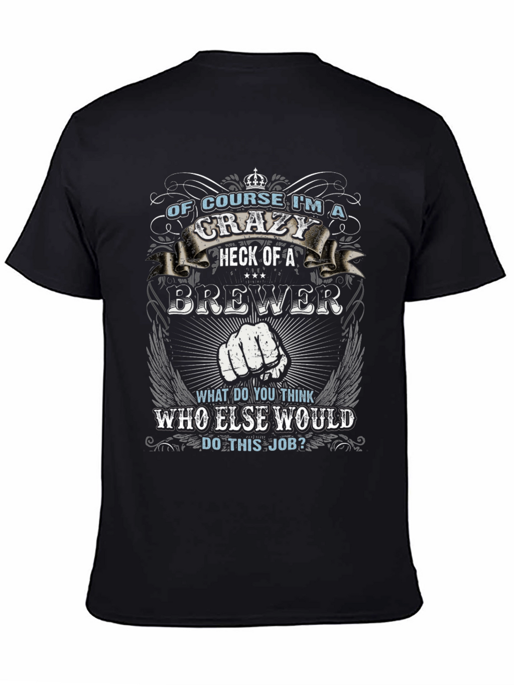Crazy Brewer Graphic Tee - Unique Design