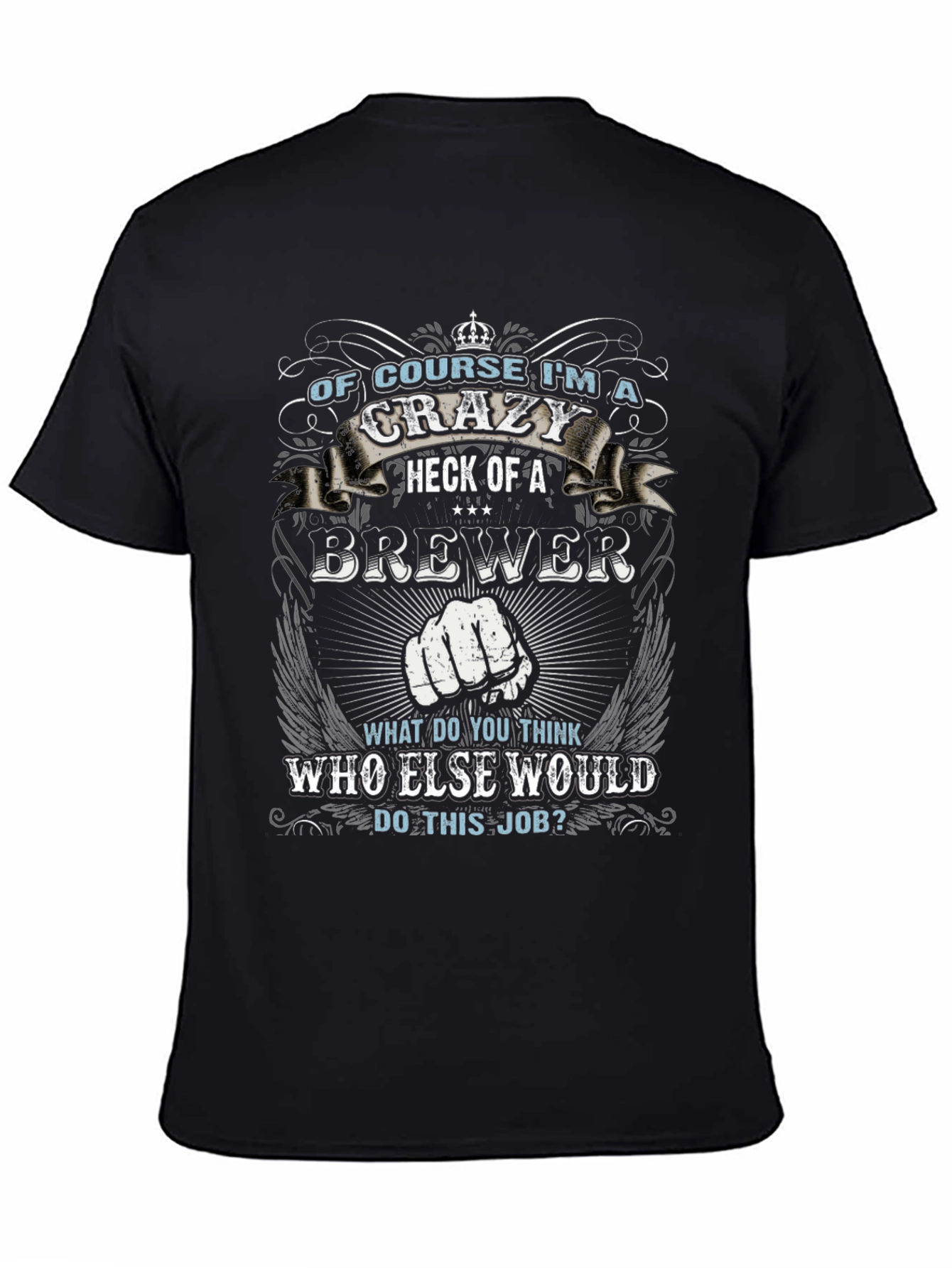 Crazy Brewer Graphic Tee - Unique Design