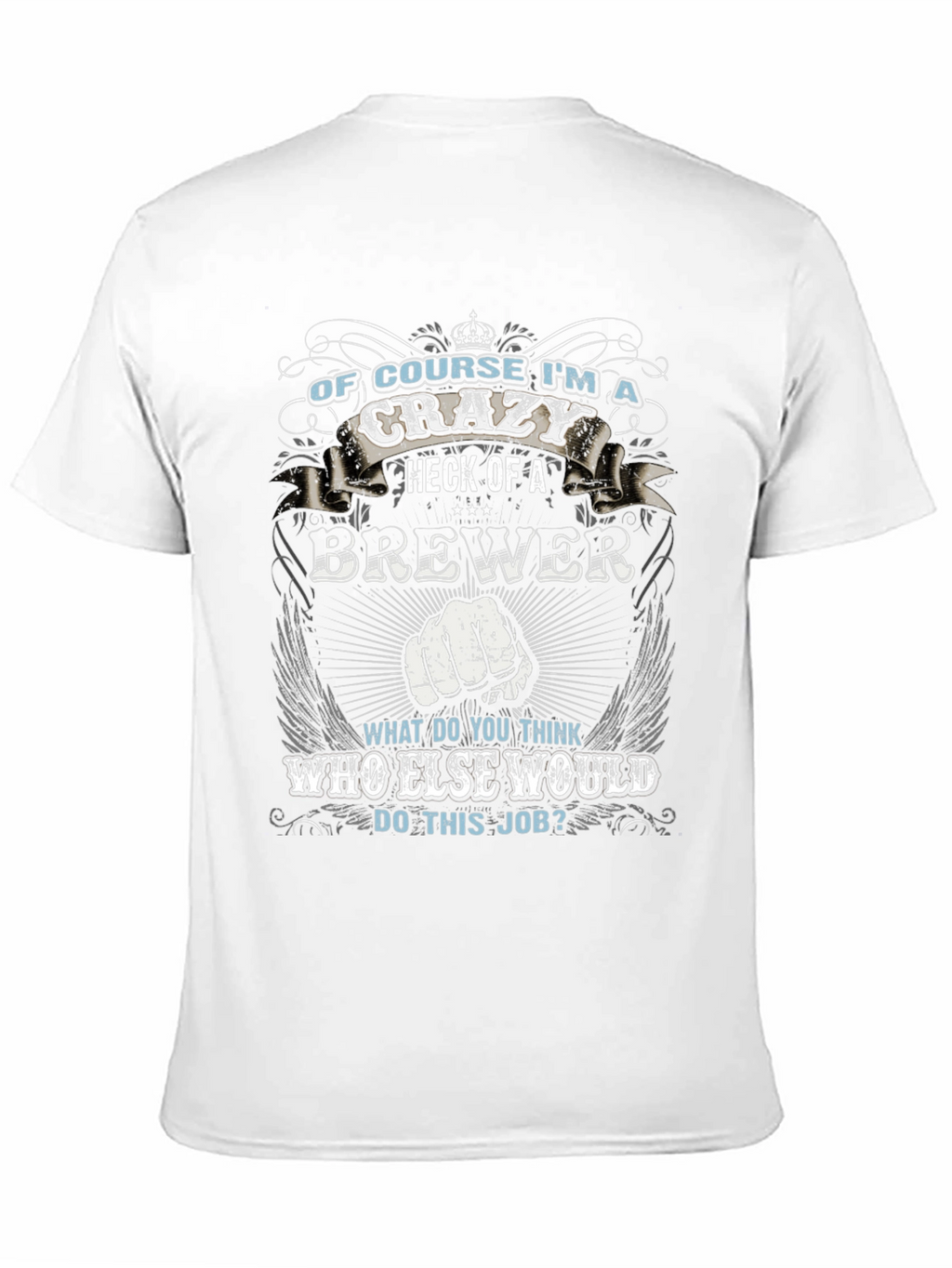 Crazy Brewer Graphic Tee - Unique Design