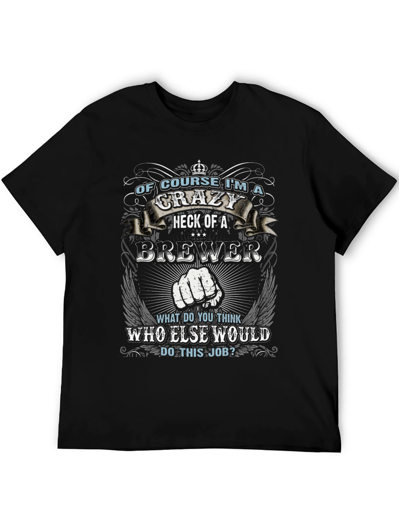 Crazy Brewer Graphic Tee - Unique Design