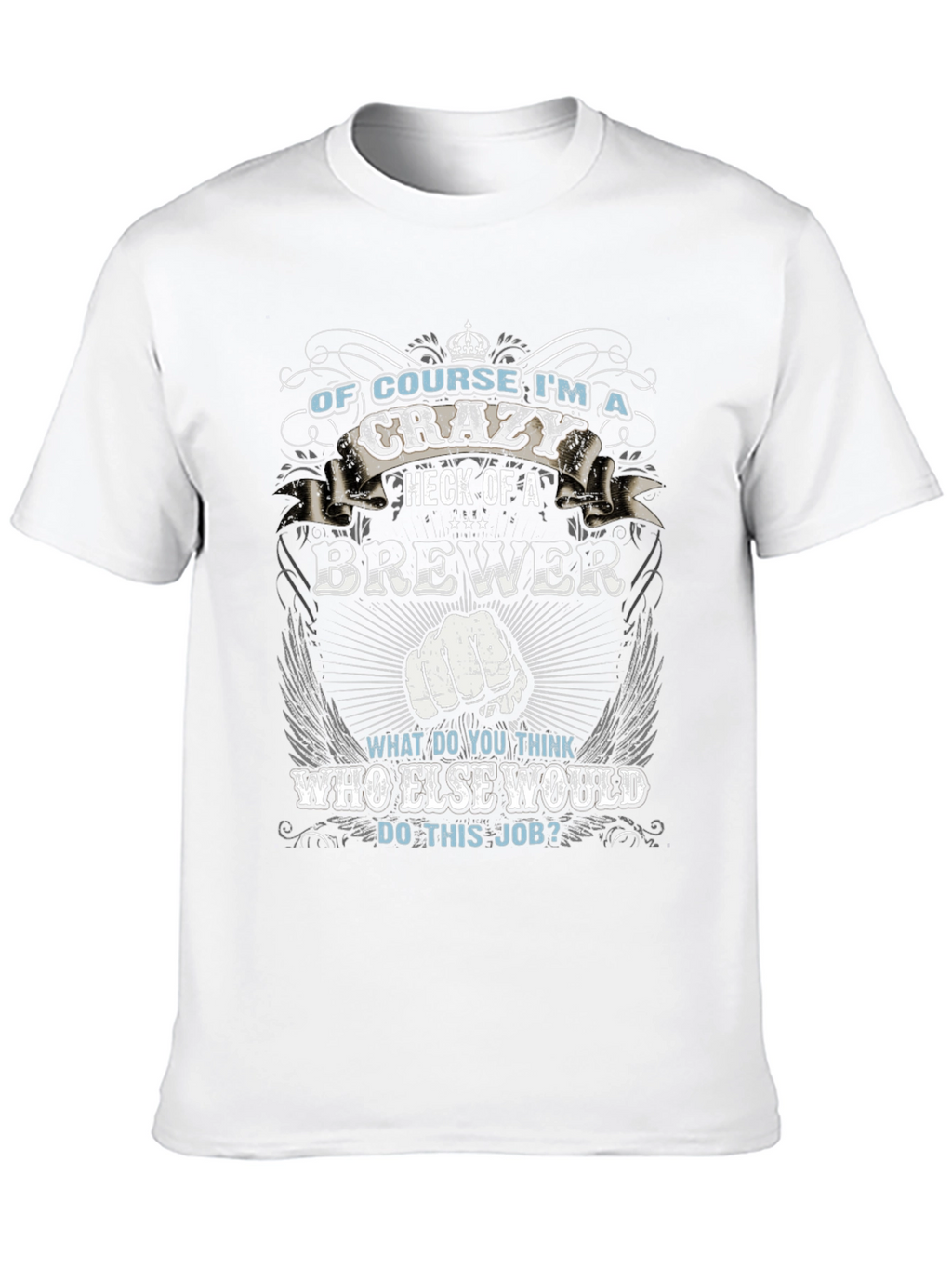Crazy Brewer Graphic Tee - Unique Design