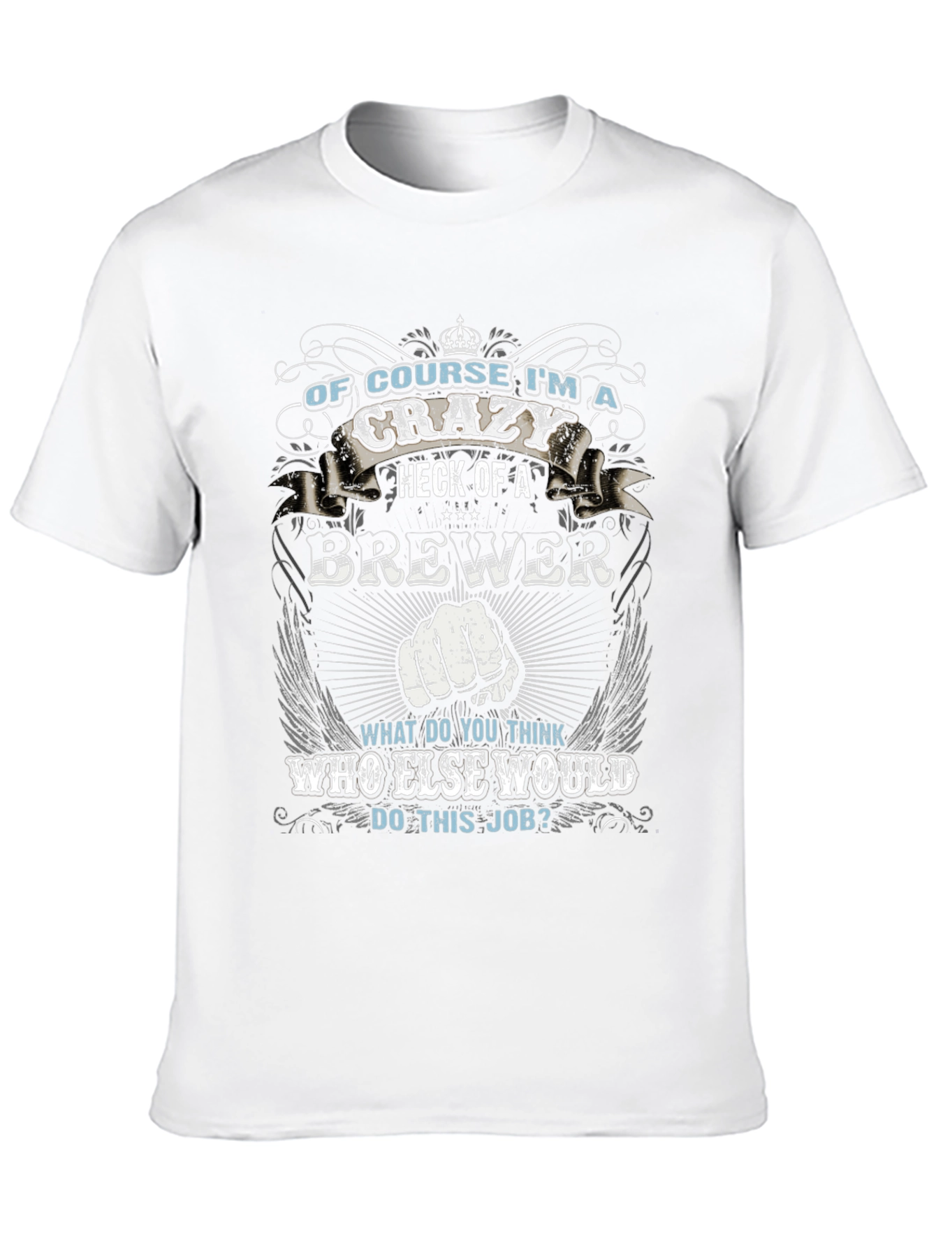 Crazy Brewer Graphic Tee - Unique Design
