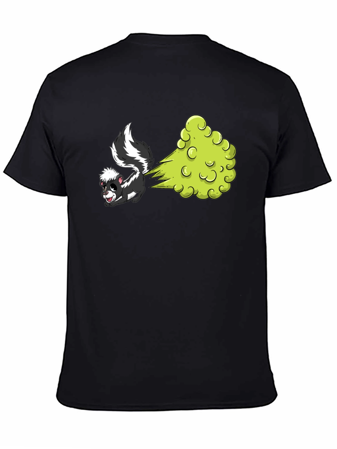 Funny Skunk Cartoon Graphic T-Shirt