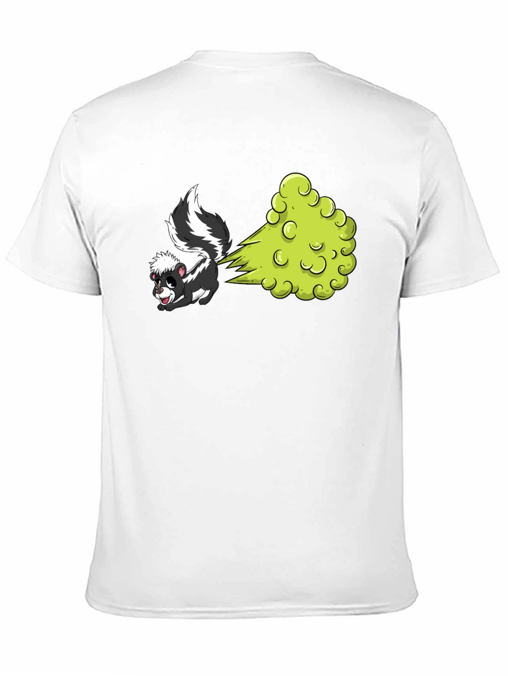 Funny Skunk Cartoon Graphic T-Shirt