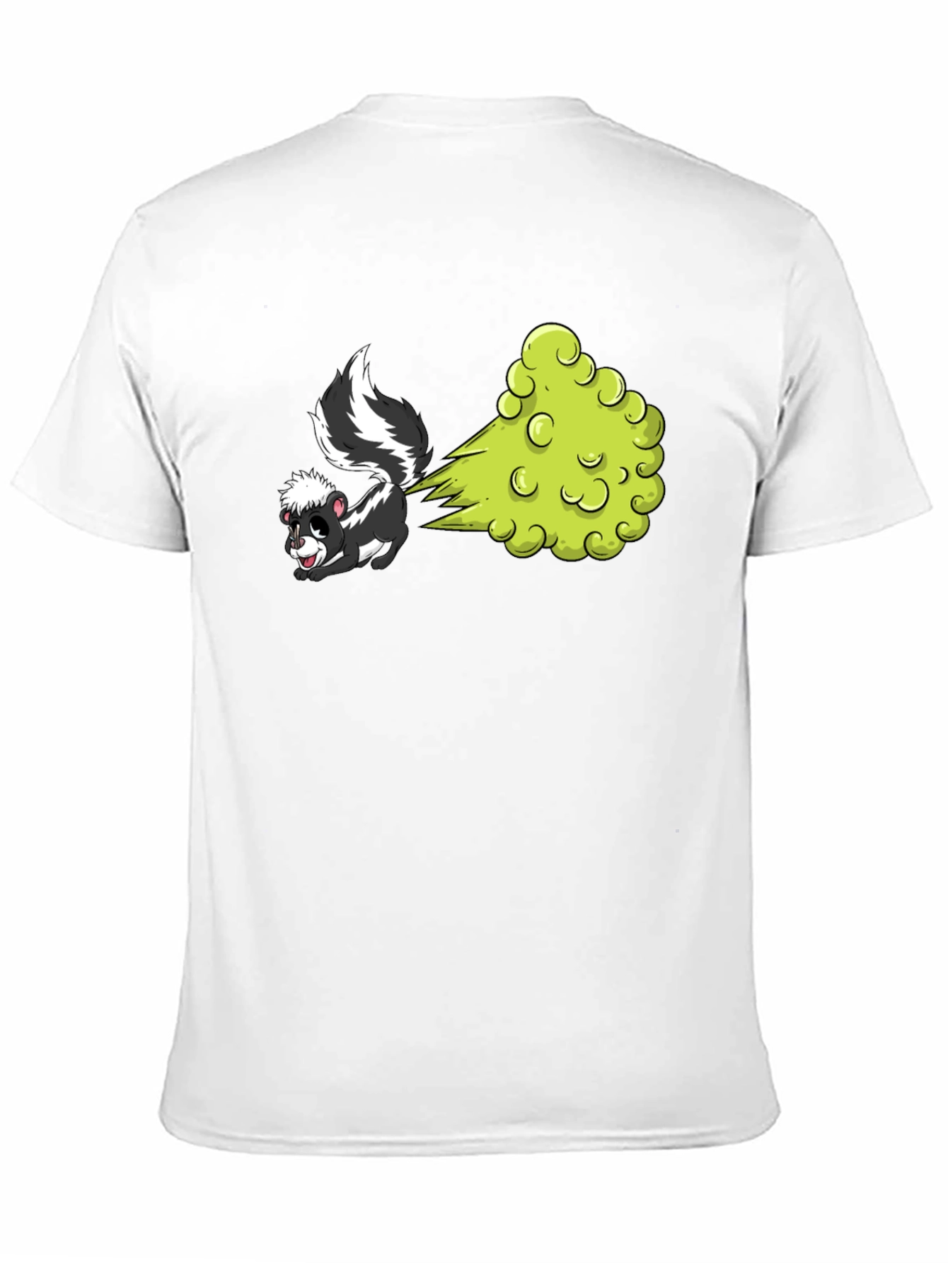 Funny Skunk Cartoon Graphic T-Shirt