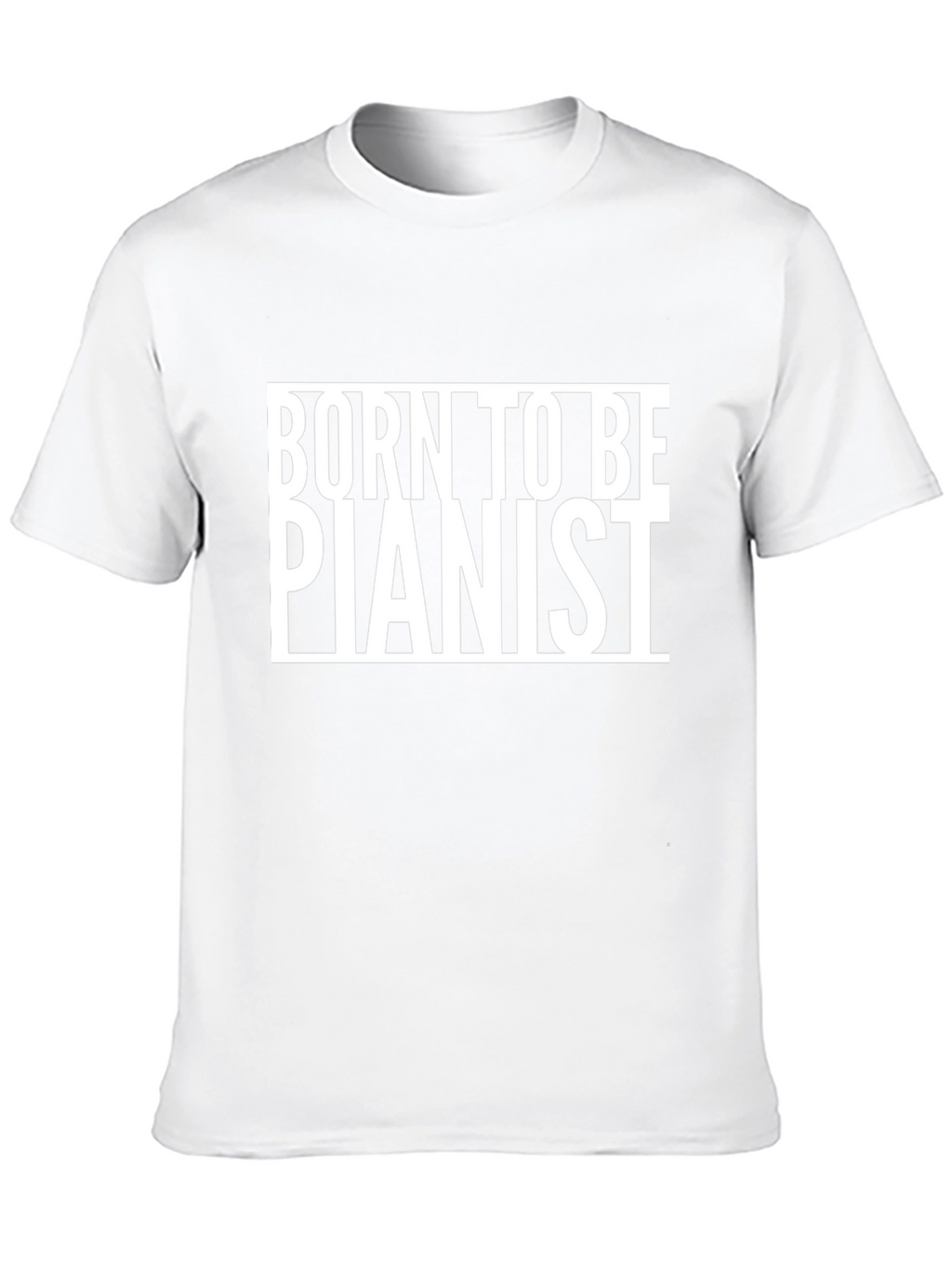 Born To Be Pianist - Graphic T-Shirt