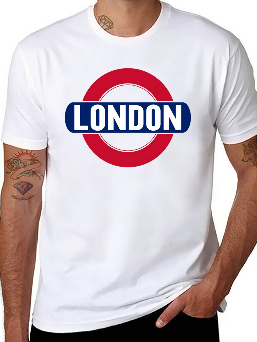 London Underground Style T-Shirt - Classic Design