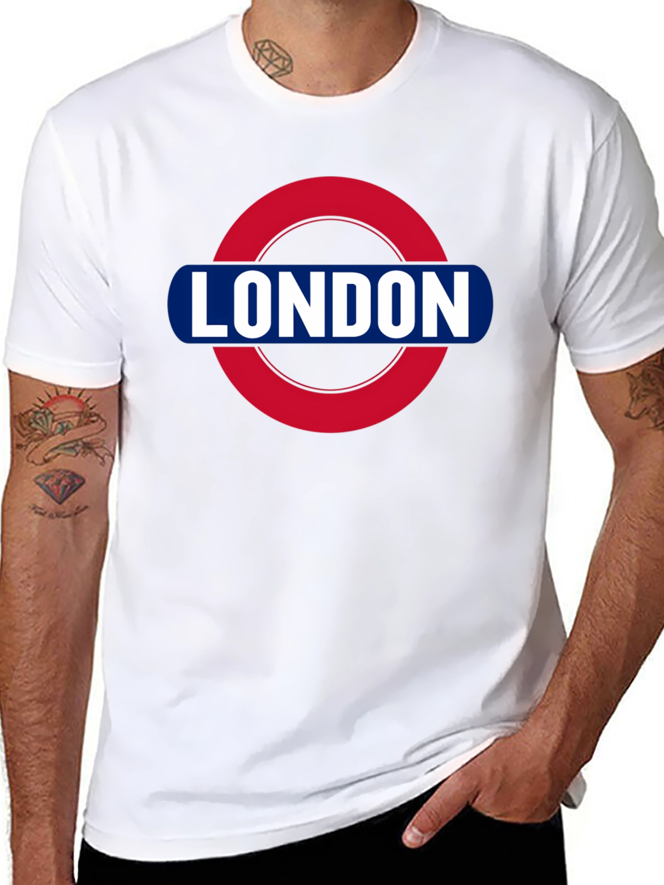 London Underground Style T-Shirt - Classic Design