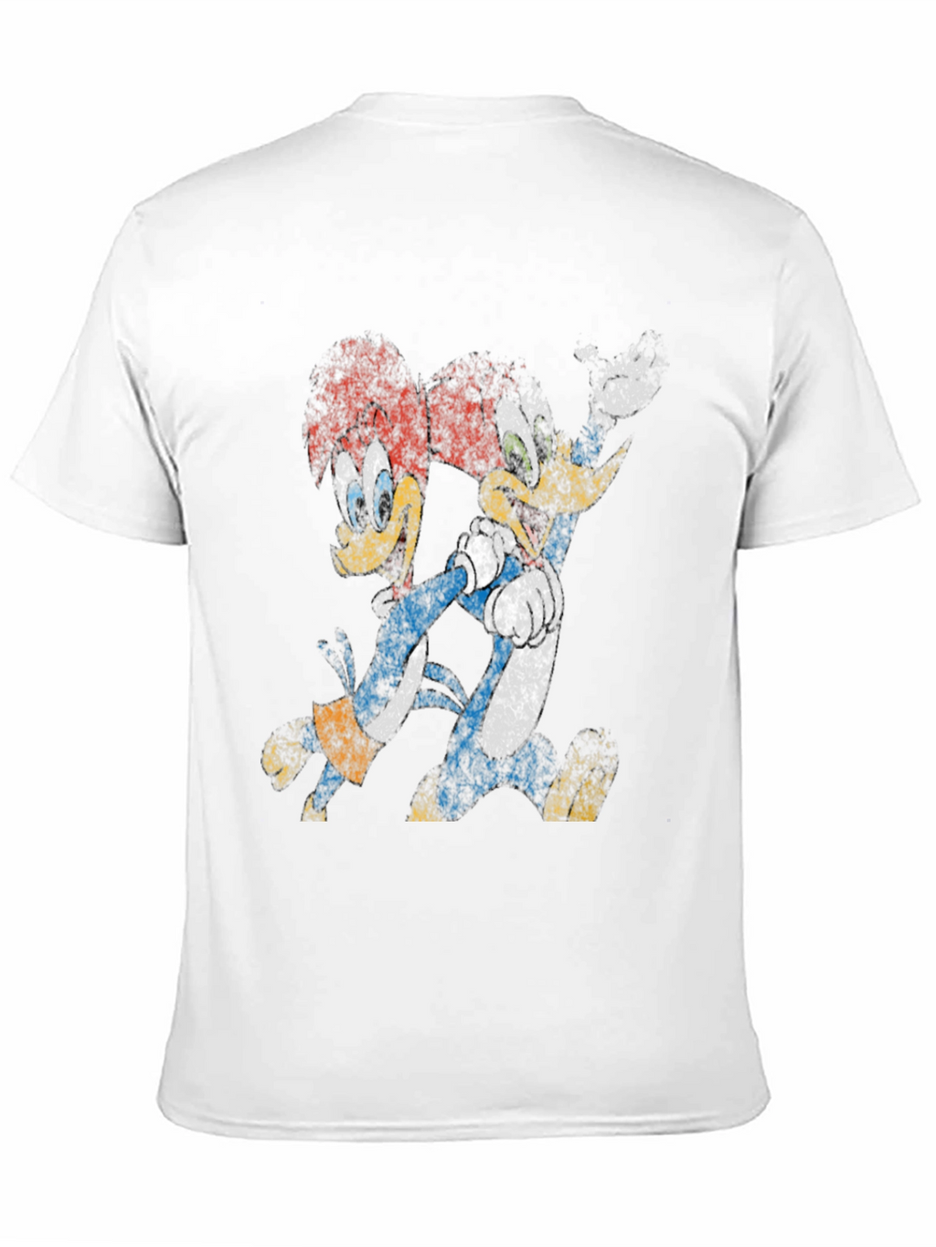 Woody Woodpecker Retro Black T-Shirt